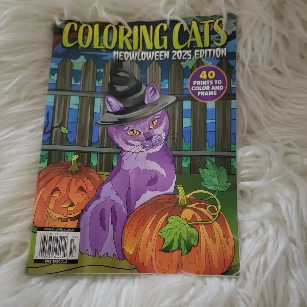 🆕️🐈‍⬛️Coloring Cats Meowloween 2025 Edition, BHG